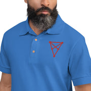 Chiliz (CHZ) Embroidered Men's Polo Shirt