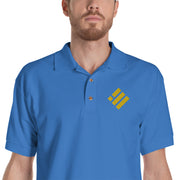Binance USD (BUSD) Embroidered Men's Polo Shirt