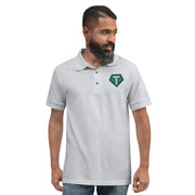 Tether (USDT) Embroidered Men's Polo Shirt