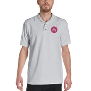 Amp (AMP) Embroidered Men's Polo Shirt
