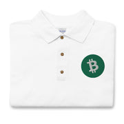 Bitcoin Cash (BCH) Embroidered Men's Polo Shirt