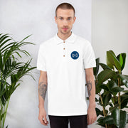 Axie Infinity (AXS) Embroidered Men's Polo Shirt