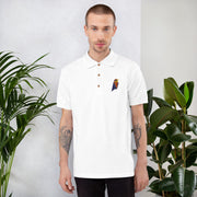Ravencoin (RVN) Embroidered Men's Polo Shirt