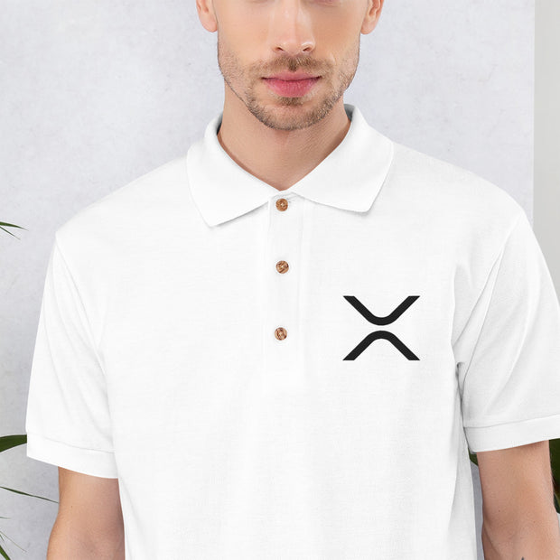 Ripple (XRP) Embroidered Men&