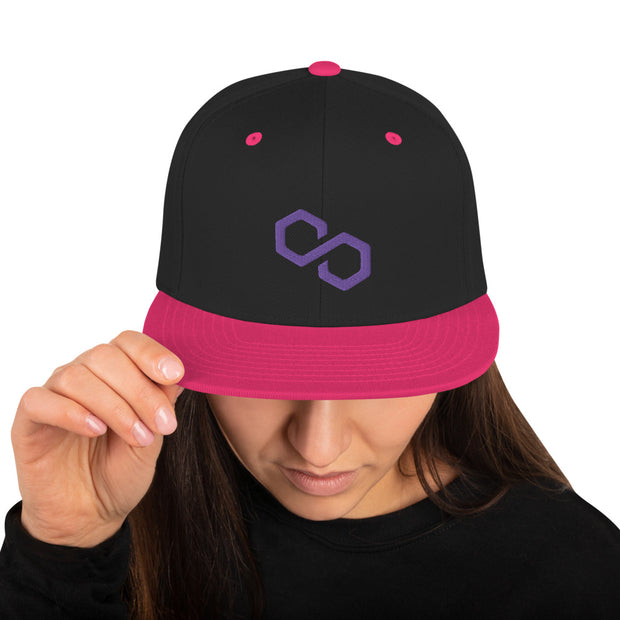 Polygon (MATIC) Snapback Hat