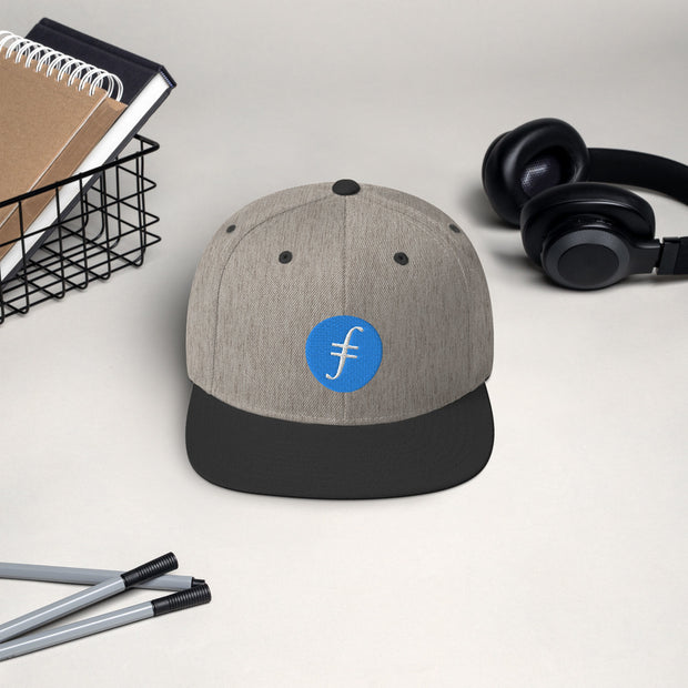Filecoin (FIL) Snapback Hat
