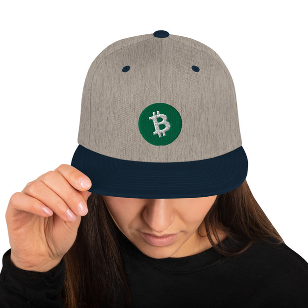 Bitcoin Cash (BCH) Snapback Hat