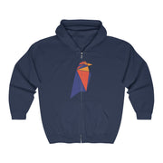 Ravencoin (RVN) Unisex Heavy Blend™ Full Zip Hooded Sweatshirt