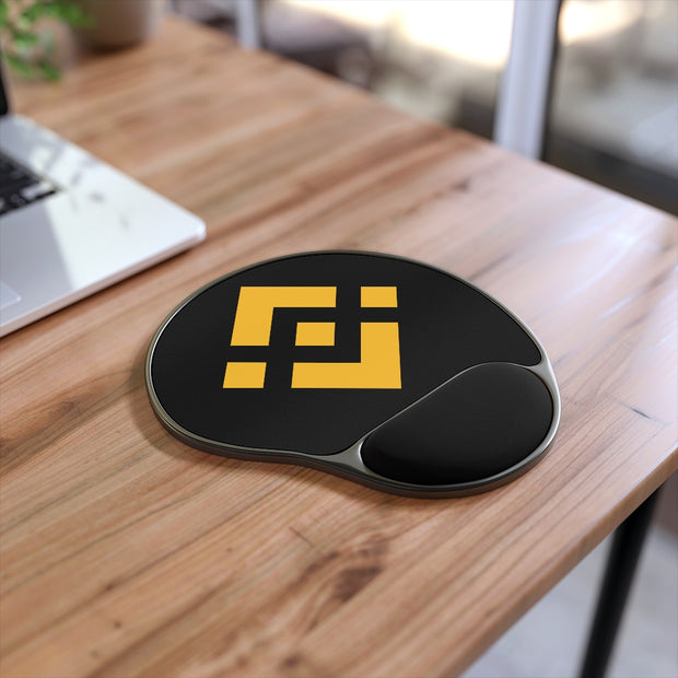Binance Coin (BNB) Mouse Pad With Wrist Rest