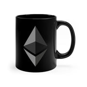 Ethereum (ETH) 11oz Black Mug