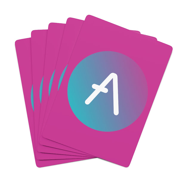 Aave (AAVE) Custom Poker Cards