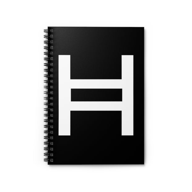 Hedera (HBAR) Spiral Notebook - Ruled Line