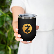 ZCash (ZEC) 12oz Insulated Wine Tumbler