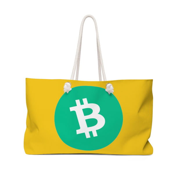 Bitcoin Cash (BCH) Weekender Bag