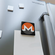 Monero (XMR) Porcelain Magnet, Square