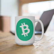 Bitcoin Cash (BCH) Mug 15oz