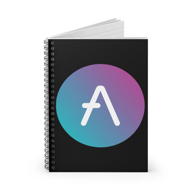 Aave (AAVE) Spiral Notebook - Ruled Line
