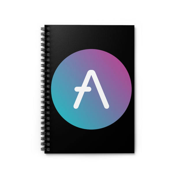 Aave (AAVE) Spiral Notebook - Ruled Line