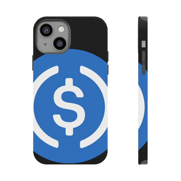 USD Coin (USDC) Impact-Resistant Cell Phone Case