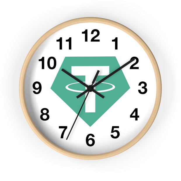 Tether (USDT) Wall Clock