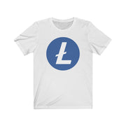 Litecoin (LTC) Unisex Jersey Short Sleeve Tee