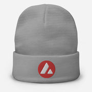 Avalanche (AVAX) Embroidered Beanie