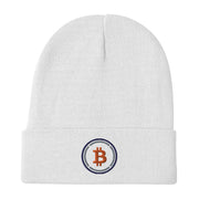 Wrapped Bitcoin (WBTC) Embroidered Beanie