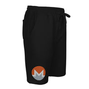 Monero (XMR) Men's Fleece Shorts  - Embroidered