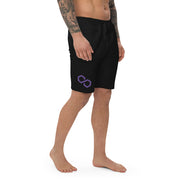Polygon (MATIC) Men's Fleece Shorts  - Embroidered