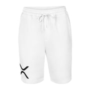 Ripple (XRP) Men's Fleece Shorts  - Embroidered