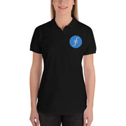 Filecoin (FIL) Embroidered Ladies' Polo Shirt