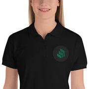 Compound (COMP) Embroidered Ladies' Polo Shirt