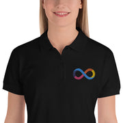 Internet Computer (ICP) Embroidered Ladies' Polo Shirt
