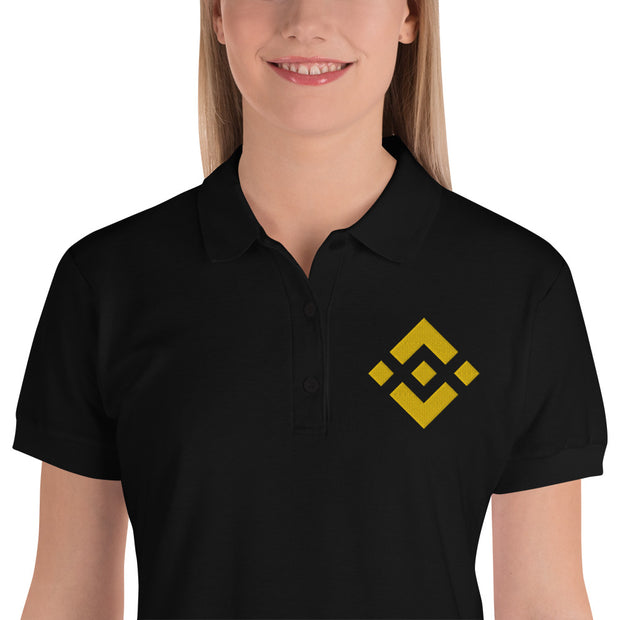 Binance Coin (BNB) Embroidered Ladies&