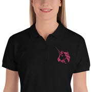 Uniswap (UNI) Embroidered Ladies' Polo Shirt