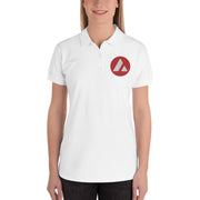 Avalanche (AVAX) Embroidered Ladies' Polo Shirt