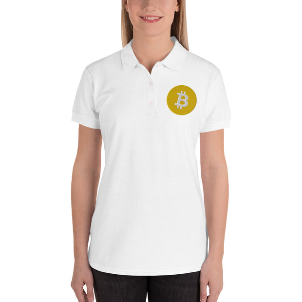 Bitcoin (BTC) Embroidered Ladies&