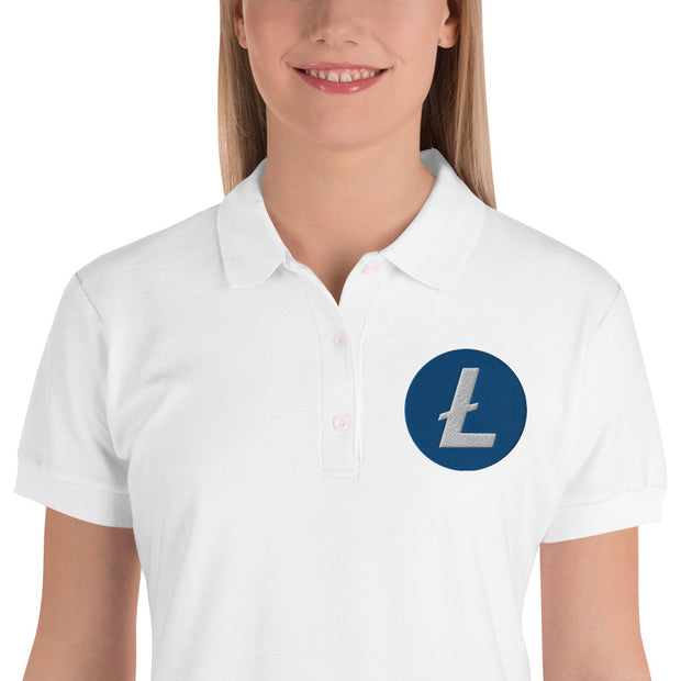 Litecoin (LTC) Embroidered Ladies&