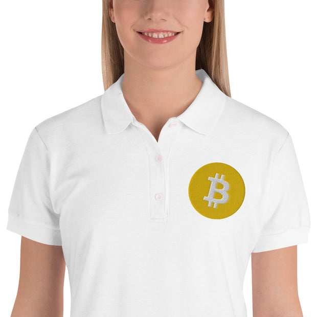 Bitcoin (BTC) Embroidered Ladies&