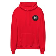 Hedera (HBAR) Unisex fleece hoodie  - Embroidered