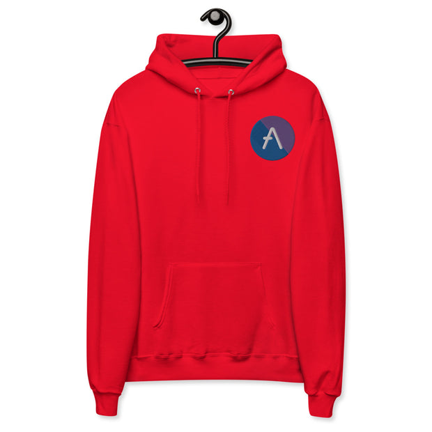 Aave (AAVE) Unisex Fleece Hoodie  - Embroidered
